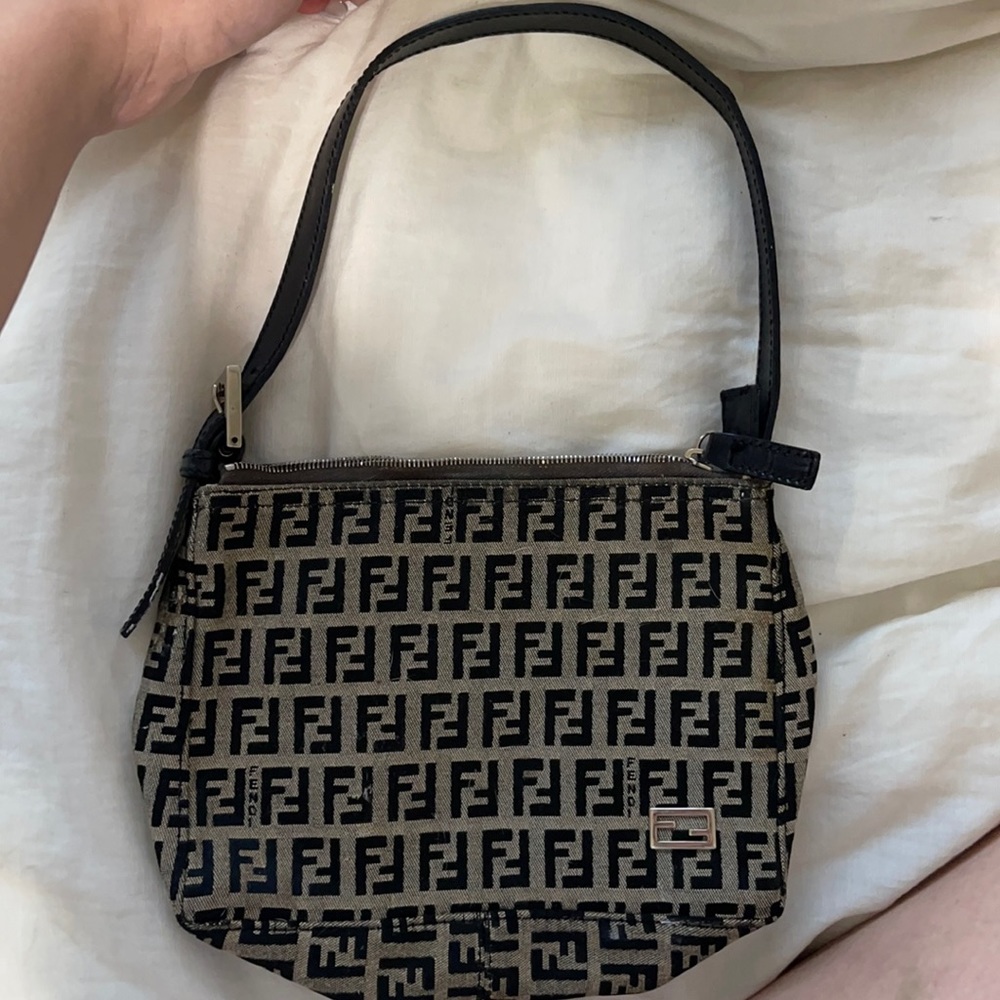 Authentic fendi mini purse bought used but still in prettygood condition